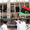 انقلابیون لیبی در باب العزیزیه