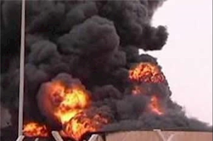 انفجار مهیب در پادگان مدرس متعلق به یکان موشکی سپاه پاسداران