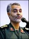 پاسدار قاسم سلیمانی فرمانده نیروی تروریستی قدس