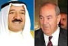 ایاد علاوی رهبر العراقیه با صباح احمد الصباح امیر کویت دیدار کرد