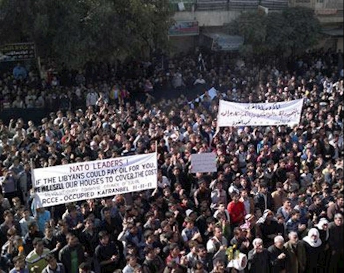 تظاهرات مردم سوریه -آرشیو