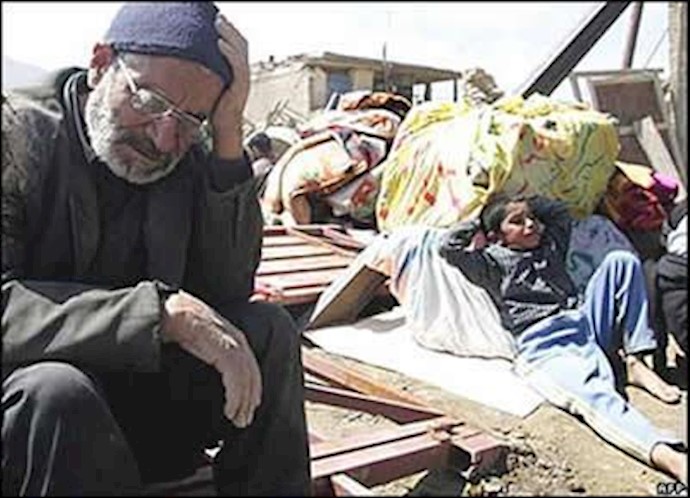 مردم فقیر و آواره در رژیم چپاولگر آخوندی
