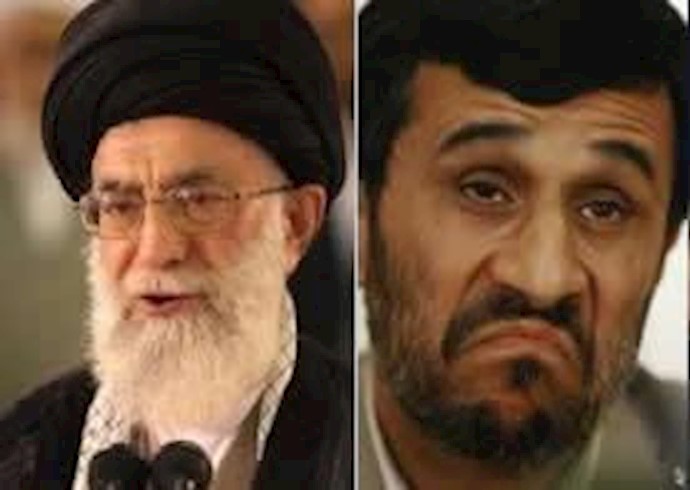 پاسدار احمدی‌نژاد و خامنه‌ای طلسم‌شکسته