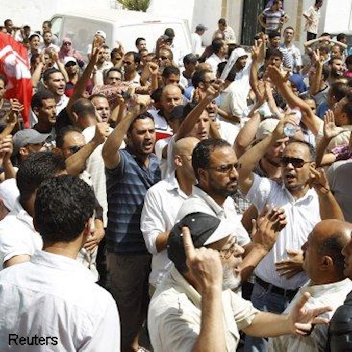 تظاهرات مردم تونس - آرشیو
