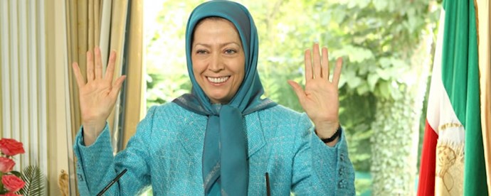 خانم مریم  رجوی رئیس جمهور برگزیده مقاومت ایران
