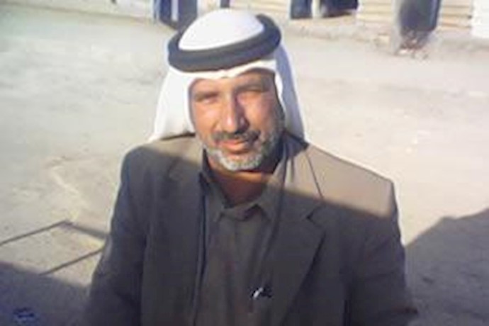 شیخ کاظم عبود از شیوخ عشیره الحمد در استان ذیقار عراق