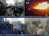صحنه‌های قیام مردم ایران از تلویزیون الجزیره
