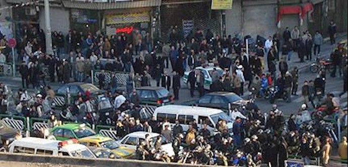 تظاهرات مردم تهران  بهمن 89