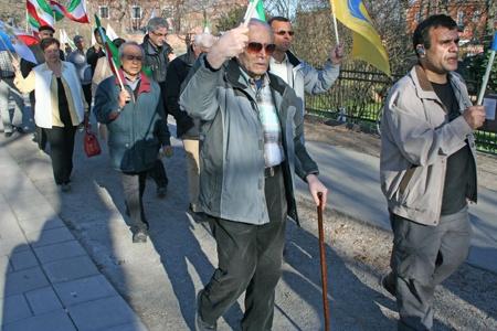 تظاهرات ایرانیان آزاده در استکهلم