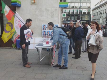 آکسیون ایرانیان آزاده در وین