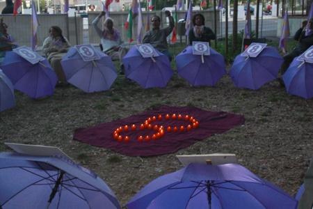 هشتمین روز تحصن ایرانیان آزاده در ژنو