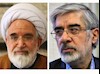 میرحسین موسوی و مهدی کروبی