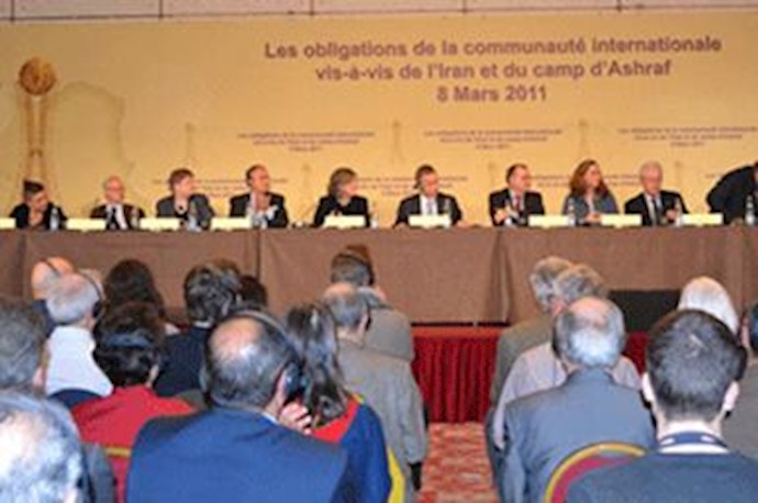 کنفرانس ژنو - وظایف جامعه بین‌المللی در قبال ایران ـ اشرف - 8مارس 2011