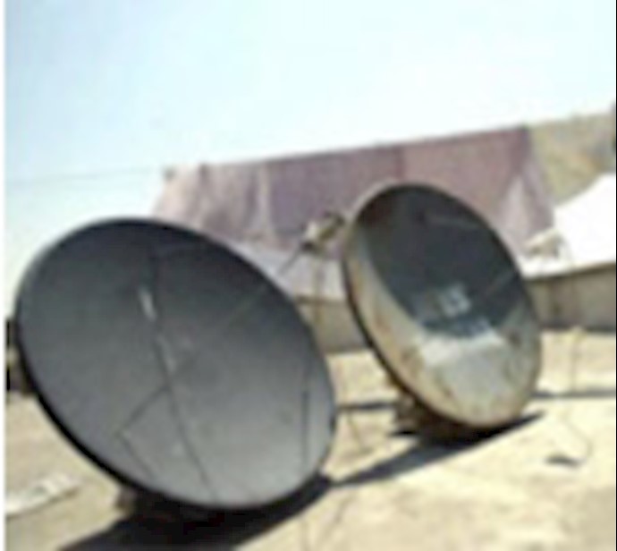 جمع آوری آنتهای ماهواره توسط نیروی انتظامی