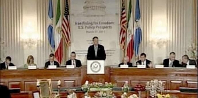 کنفرانس در کنگره آمریکا برای خارج کردن نام مجاهدین ازلیست تروریستی آمریکا