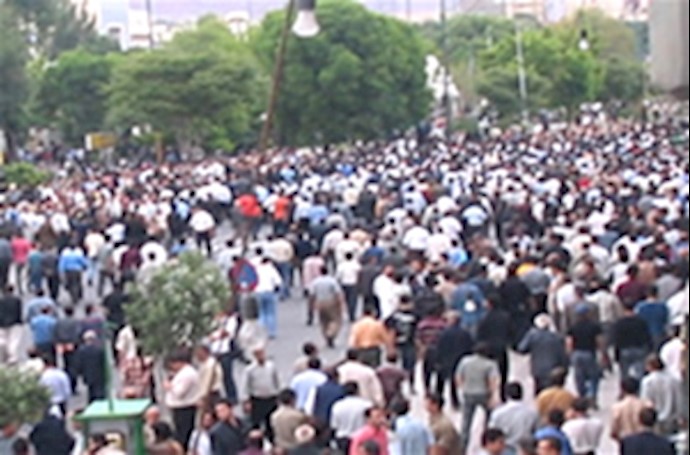 تظاهرات ضد حکومتی مردم در تبریز- آرشیو