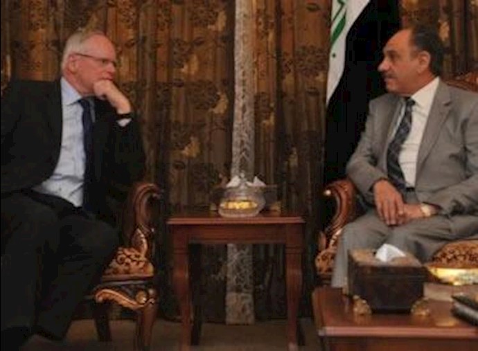 دیدار صالح مطلک و جیمز  جفری