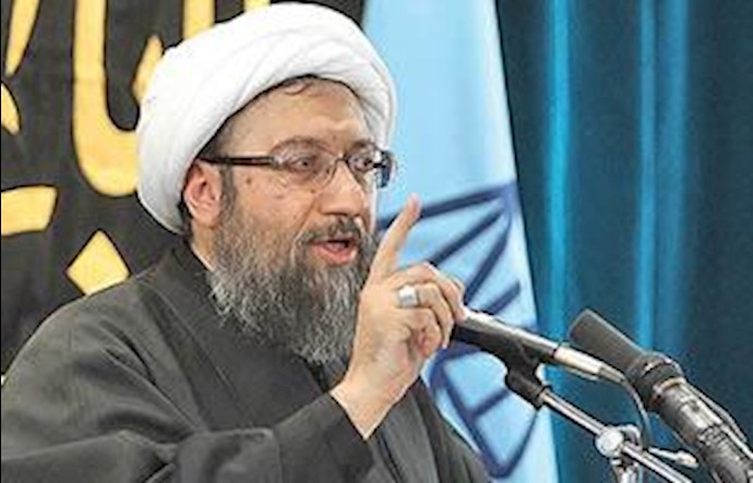 آخوند جنایتکار صادق لاریجانی