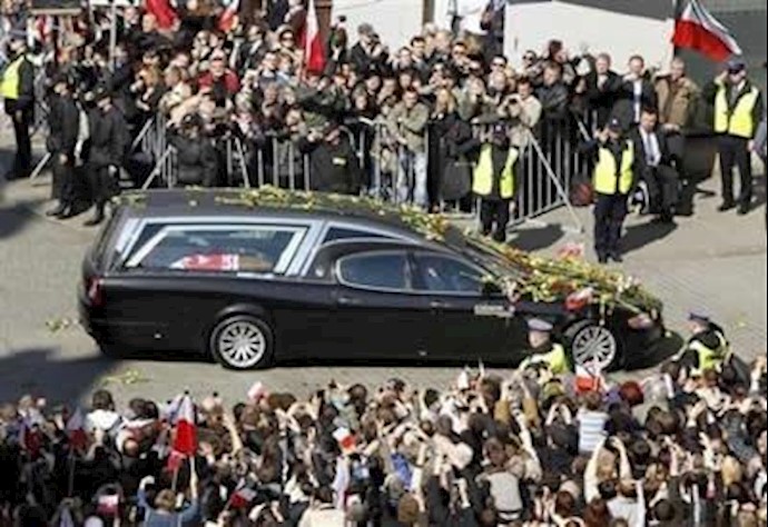 مراسم تشییع‌جنازه رئیس‌جمهور لهستان