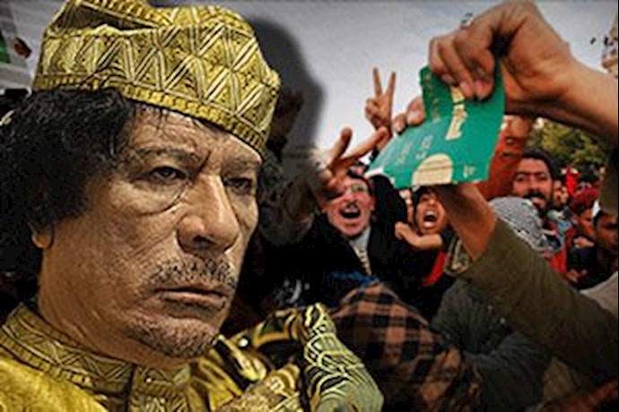 گفتگو بر سر خروج قذافی از لیبی