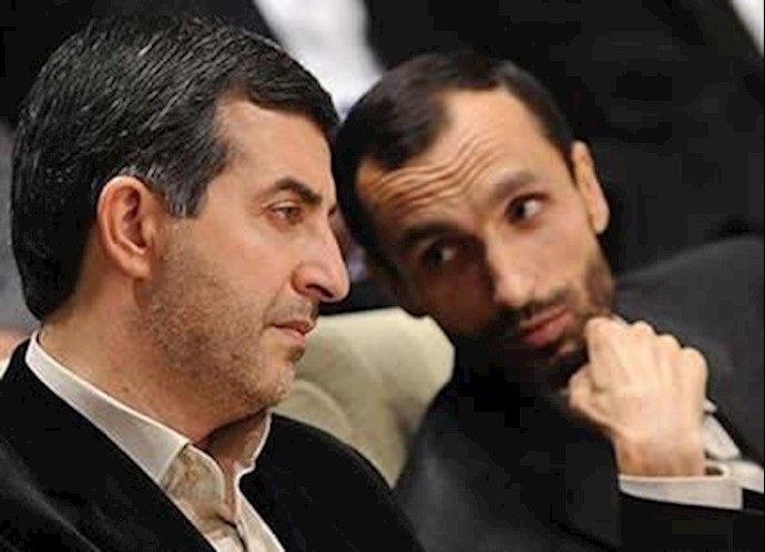 پاسدار مشایی و حمید بقایی معاون اجرایی پاسدار احمدی نژاد
