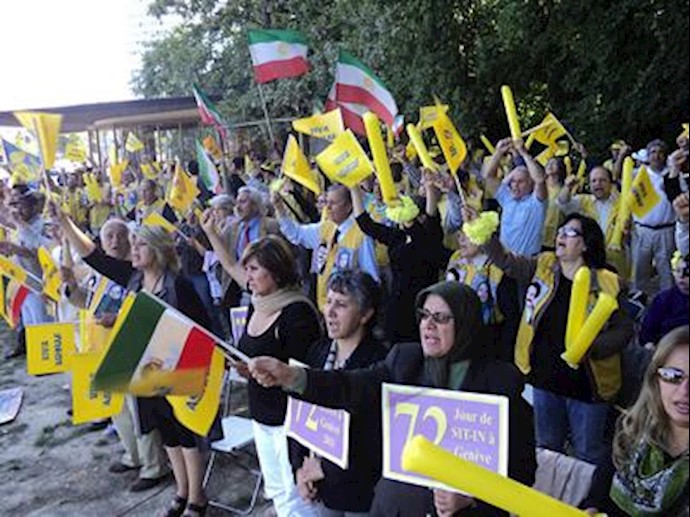 هفتاد ودومین روز تحصن هموطنان در ژنوجلوی سازمان ملل