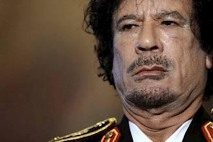 معمر القذافی دیکتاتور سرنگون شده لیبی