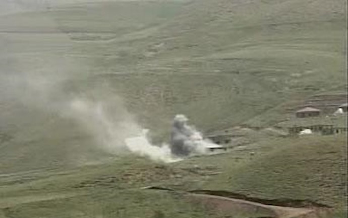 توپ‌‌باران کردستان عراق توسط رژیم آخوندی آرشیو