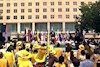 تظاهرات ایرانیان آزاده جلوی وزارت خارجه آمریکا برای خروج مجاهدین ازلیست تروریستی آمریکا مرداد90 