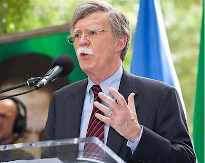 سخنرانی جان بولتون در تظاهرات ایرانیان آزاده در نیویورک