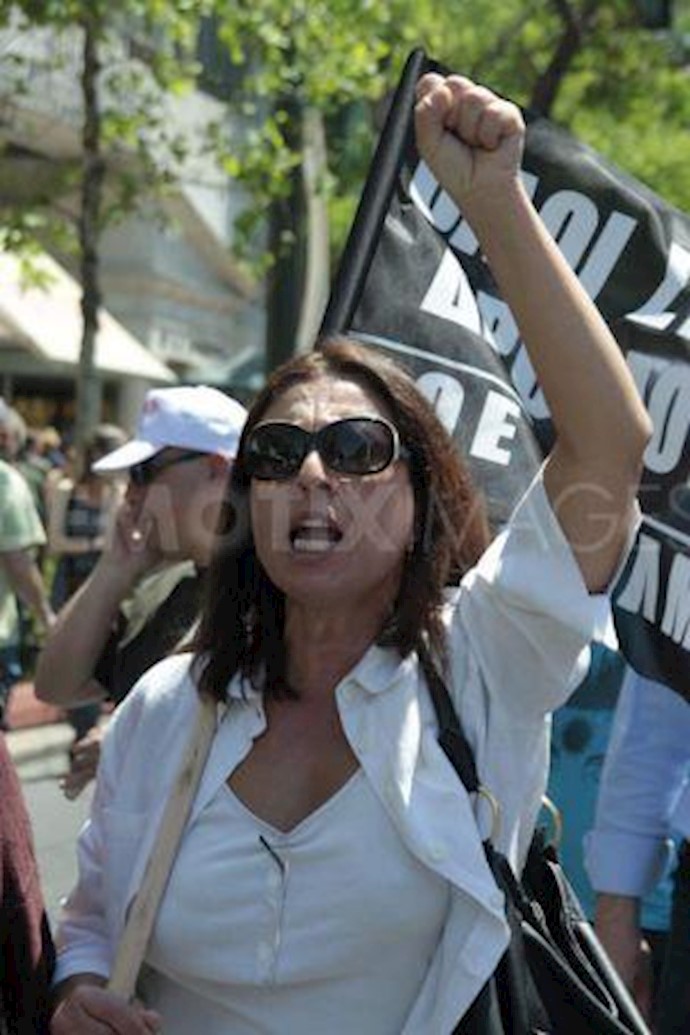 تظاهرات در آتن - یونان