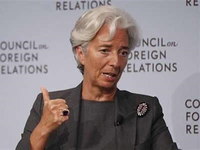 کریستین لاگارد رئیس صندوق بین‌المللی پول