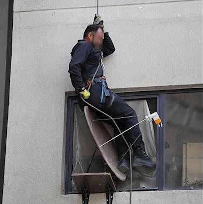 طرح سرکوبگرانه جمع اوری ماهواره توسط نیروی انتظامی- آرشیو