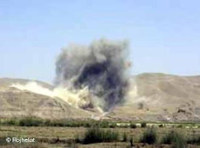 توپخانه ایران بارها کردستان عراق را هدف قرار داده است- آرشیو