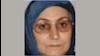 خانم کبری بنازاده امیر خیزی زندانی سیاسی از خانواده های مجاهدان اشرف