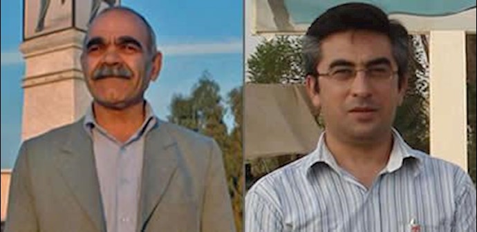 مجاهدان شهید جعفر کاظمی و محمد علي حاج آقایی