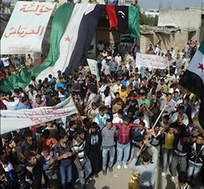تظاهرات علیه بشار اسد در حمص - آرشیو