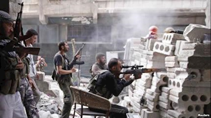 رزمندگان ارتش آزادی سوریه در شهر حلب