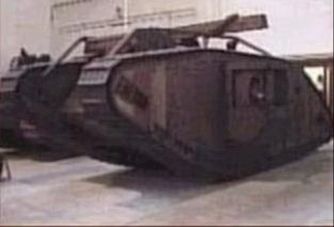 نخستین تانکها در جبهه جنگ