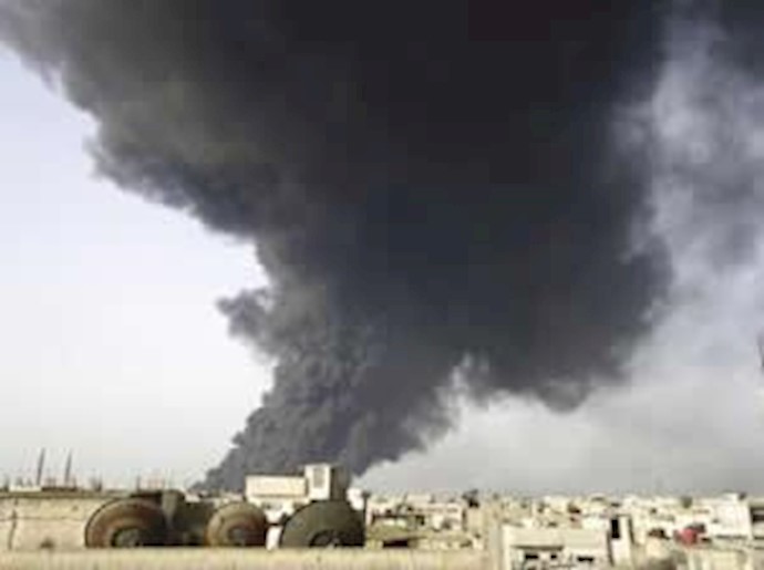 بمباران شهر حمص - آرشیو