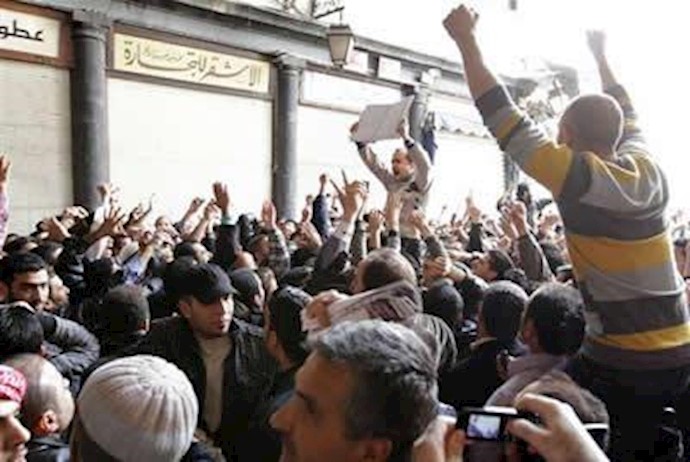 تظاهرات مردم سوریه در لاذقیه - آرشیو