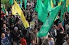 جشن و پایکوبی مردم فلسطین