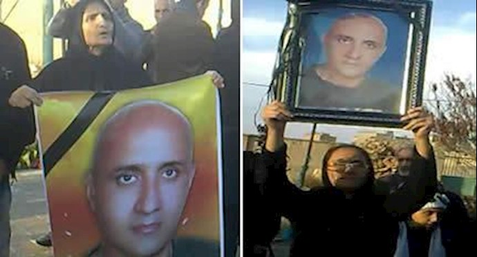 مراسم چهلم ستار بهشتی با حضور مادر و خواهر وی