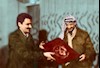 دیدار یاسر عرفات با  برادر مجاهد مسعود رجوی در  تهران