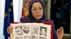 مریم رجوی رئیس جمهور برگزیده مقاومت ایران  - اسپانیا
