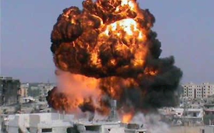 بمباران حومه دمشق - آرشیو