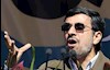 پاسدار احمدی نژاد در نمایش 22بهمن رژیم