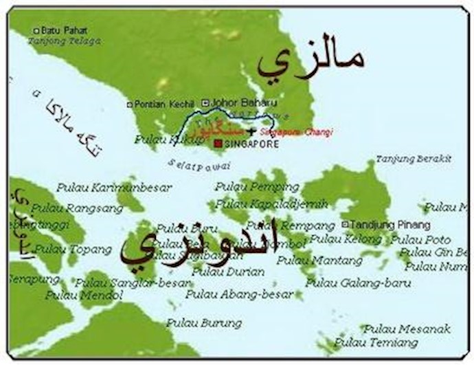 موقعیت سنگاپور