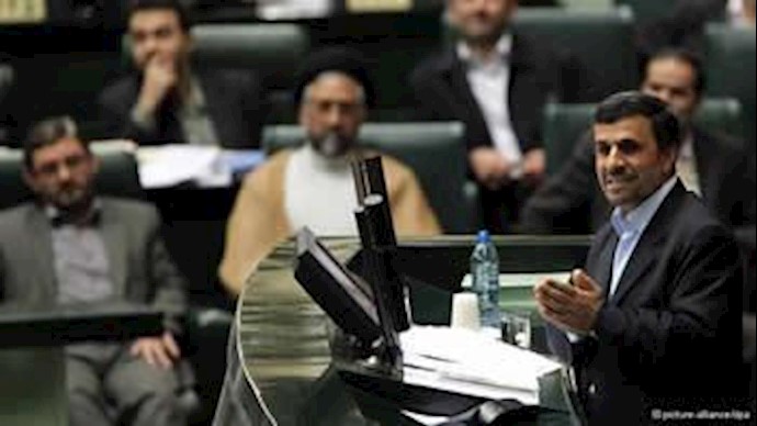پاسدار احمدی نژاد در مجلس ارتجاع