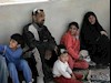 یک خانواده عراقی که به دلیل خشونتها مهاجرت کرده است